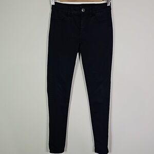 American Eagle black size 0 high rise jeggings